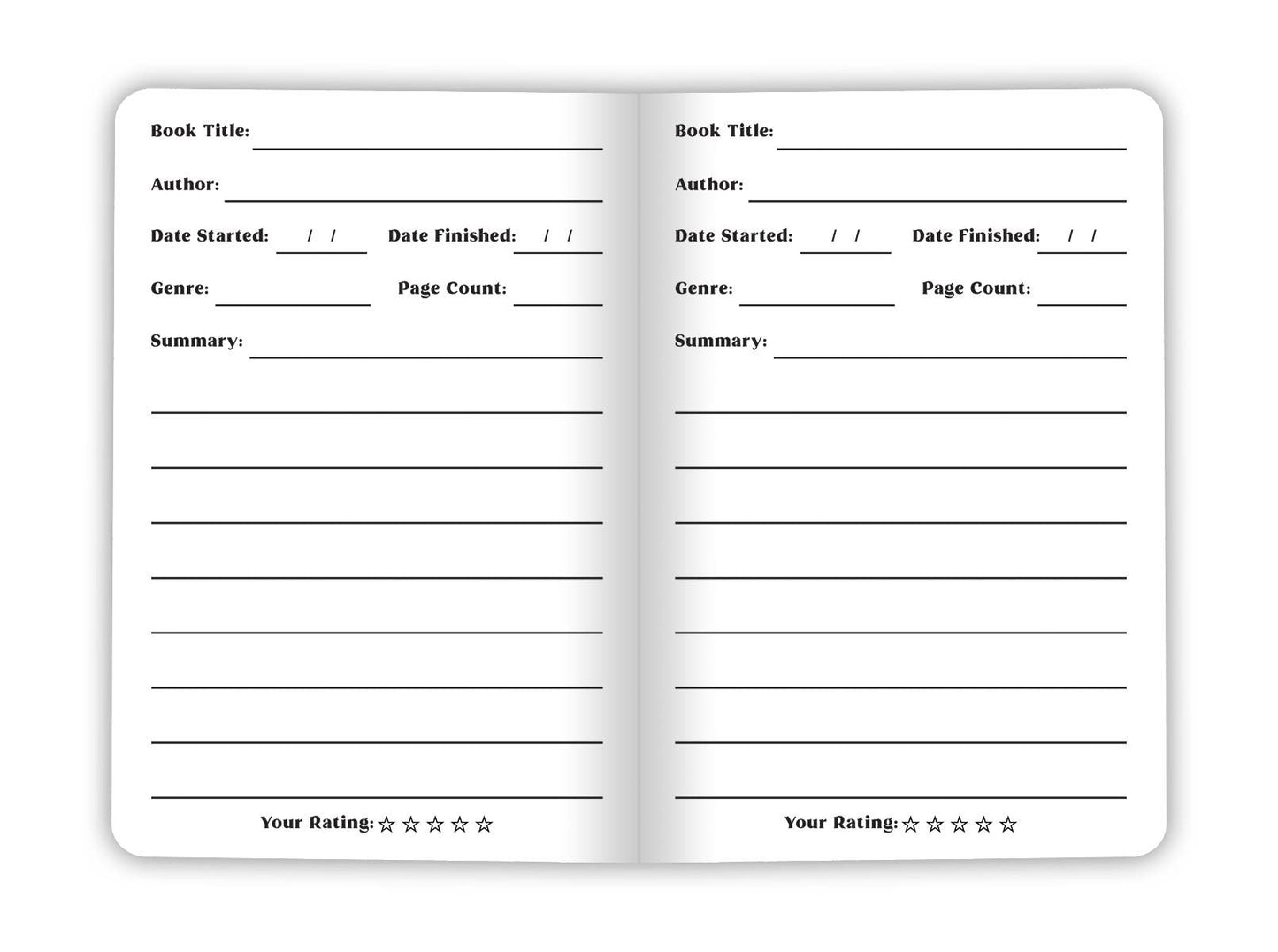 Book Club Log Book - By Justin Ryan Books