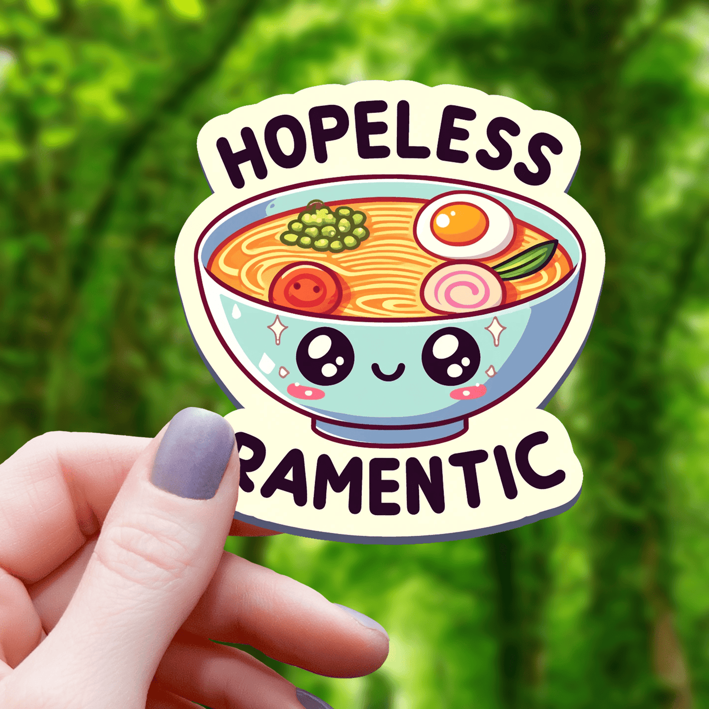 Hopeless Ramentic Chibi Sticker - 3" - Creative Sara Boutique