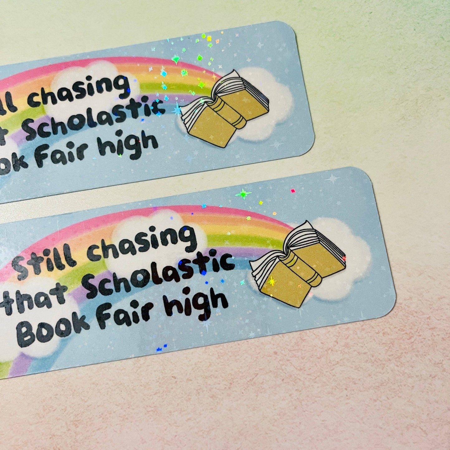 Bookmark Still Chasing That Scholastic Book Faire High - Creative Sara Boutique