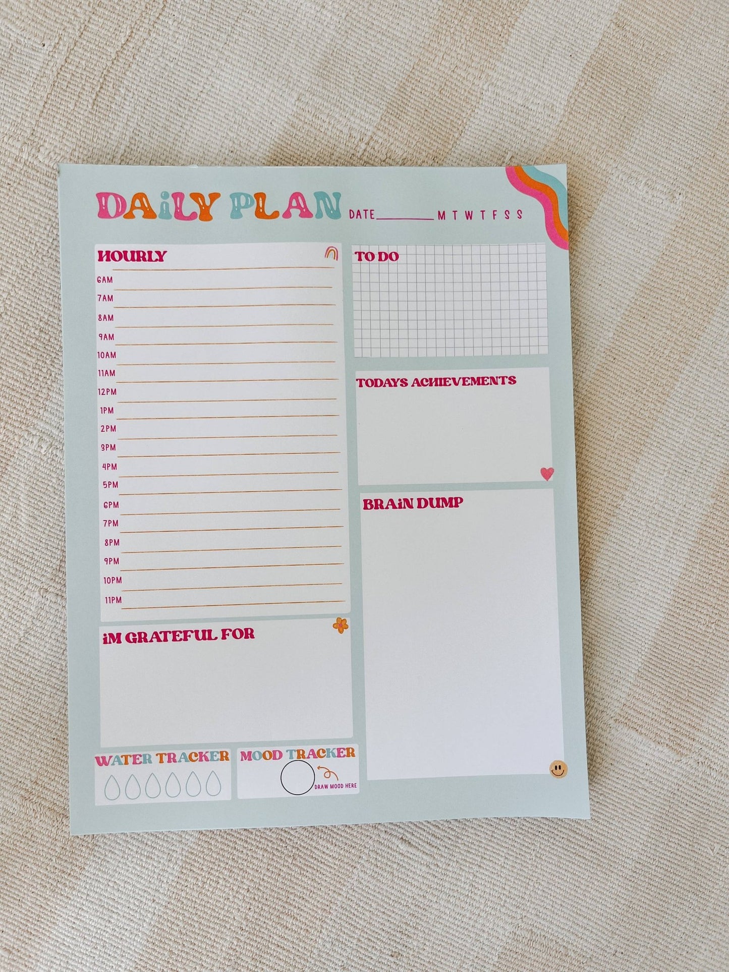 Daily Planner | Productivity planner