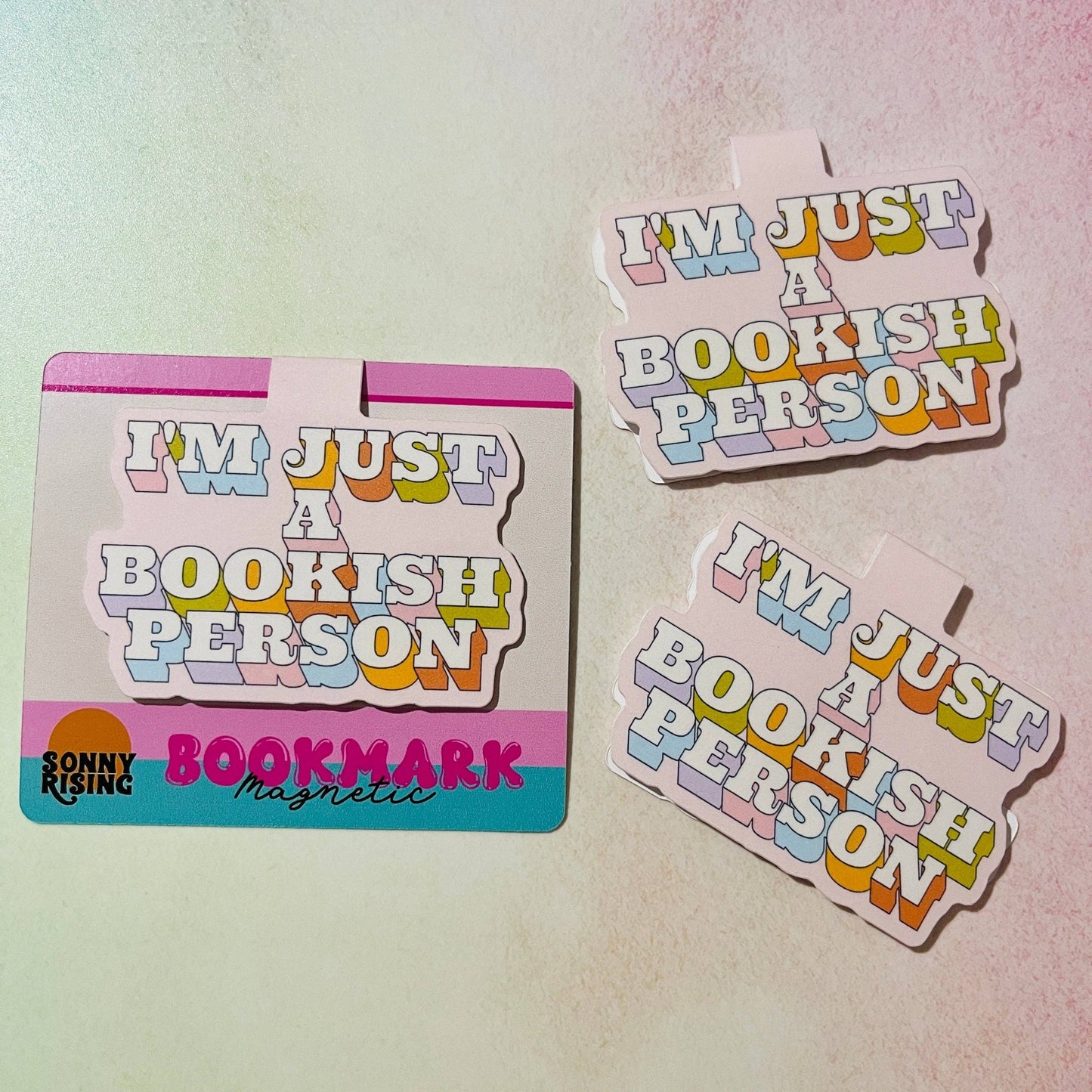 Magnetic Bookmark, I'm Just A Bookish Person - Creative Sara Boutique