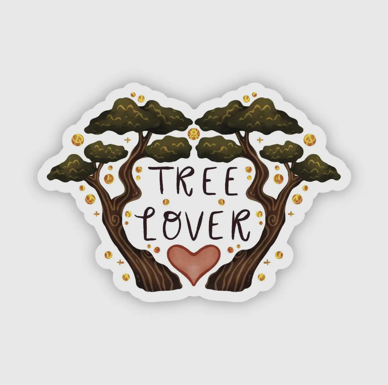 Tree Lover Nature Sticker