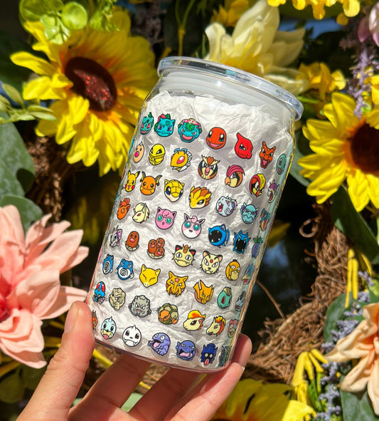 World of Pokémon 16 oz Acrylic Plastic Can Cup