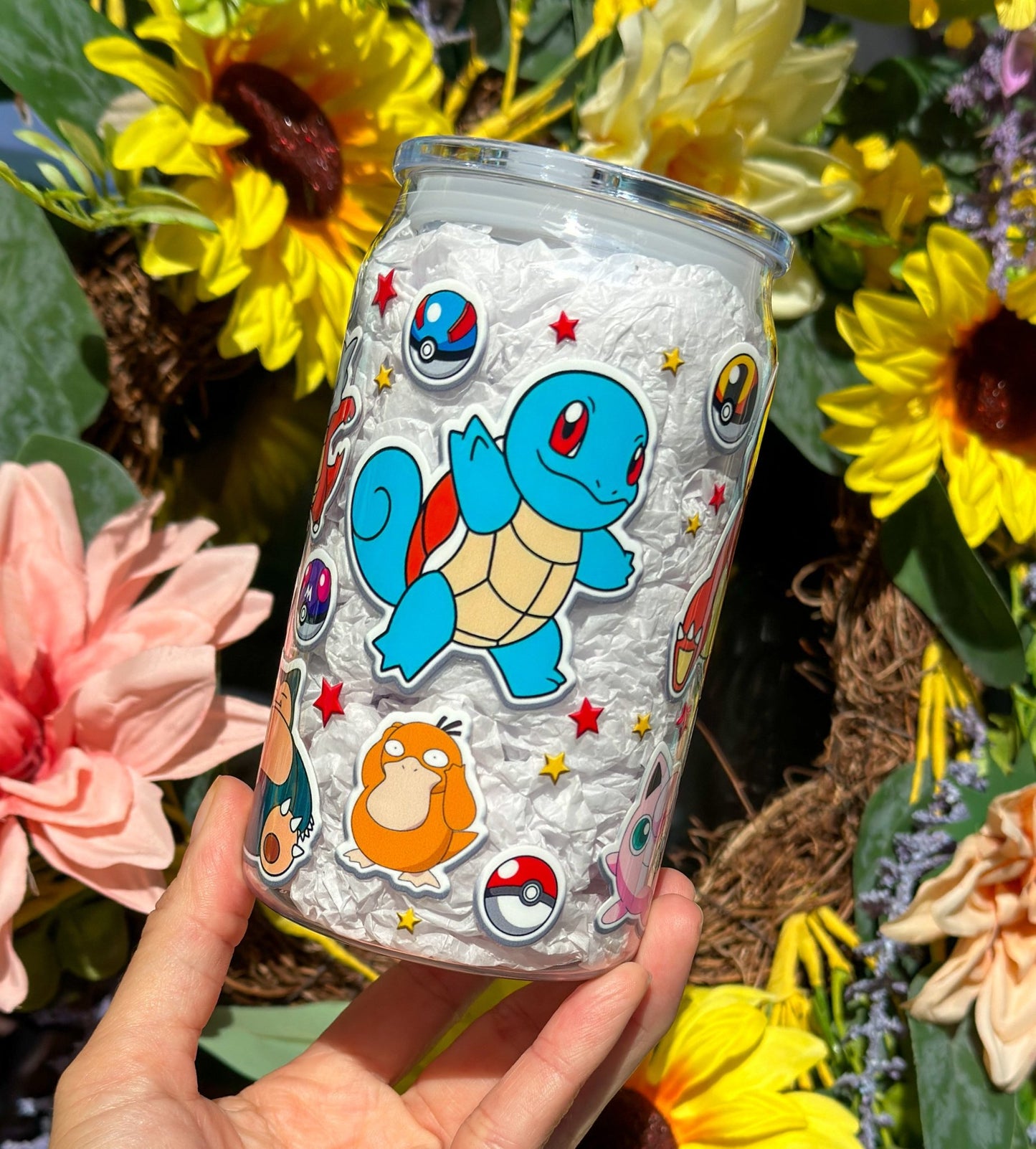 Pokémon 16 oz Acrylic Plastic Can Cup