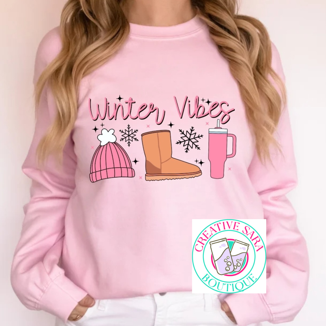 Winter Vibes Crewneck