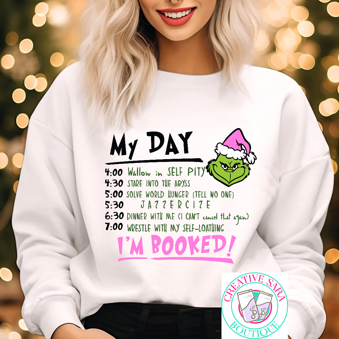 My Day Grinch Crewneck