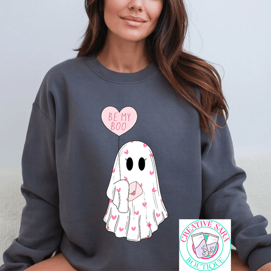 Be My Boo Valentine Crewneck