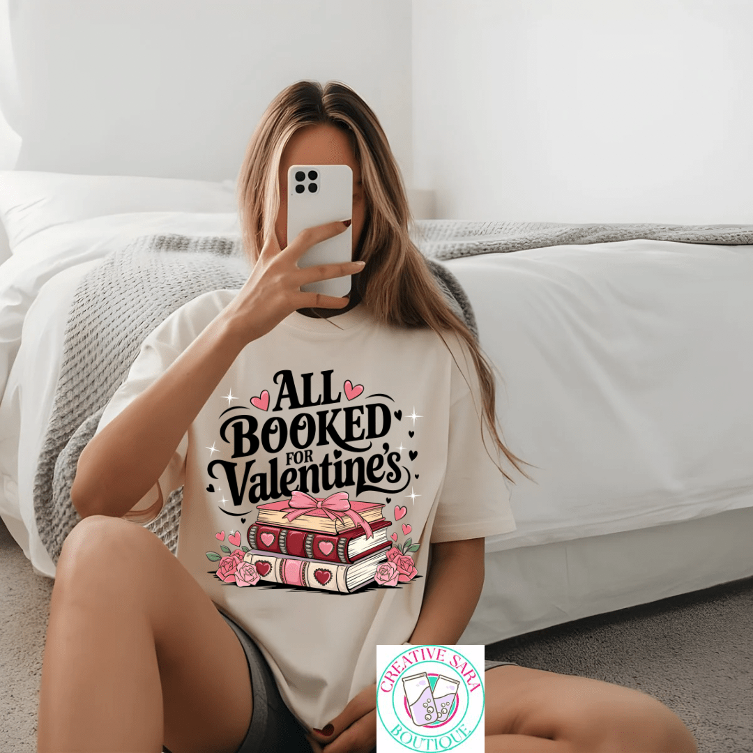 All Booked For Valentines T-Shirt