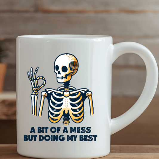 A Bit of a Mess 15 0z Mug - Creative Sara Boutique