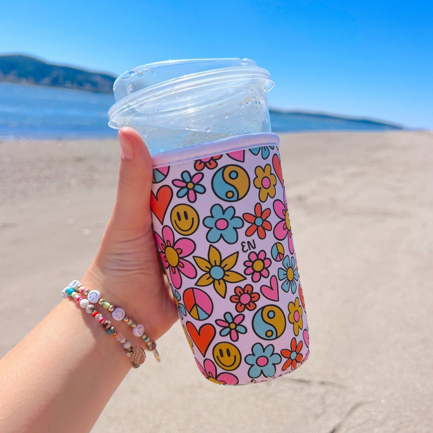 Cutie Cup Cover - Funky Floral