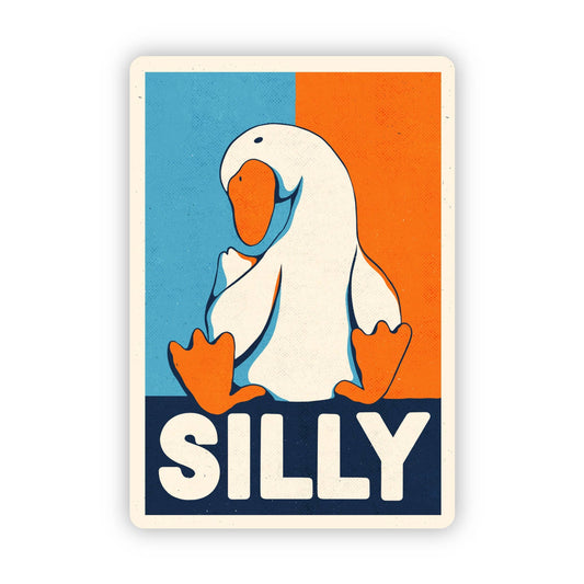 Silly Goose Campaign Sticker