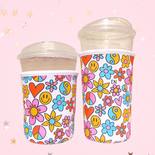 Cutie Cup Cover - Funky Floral