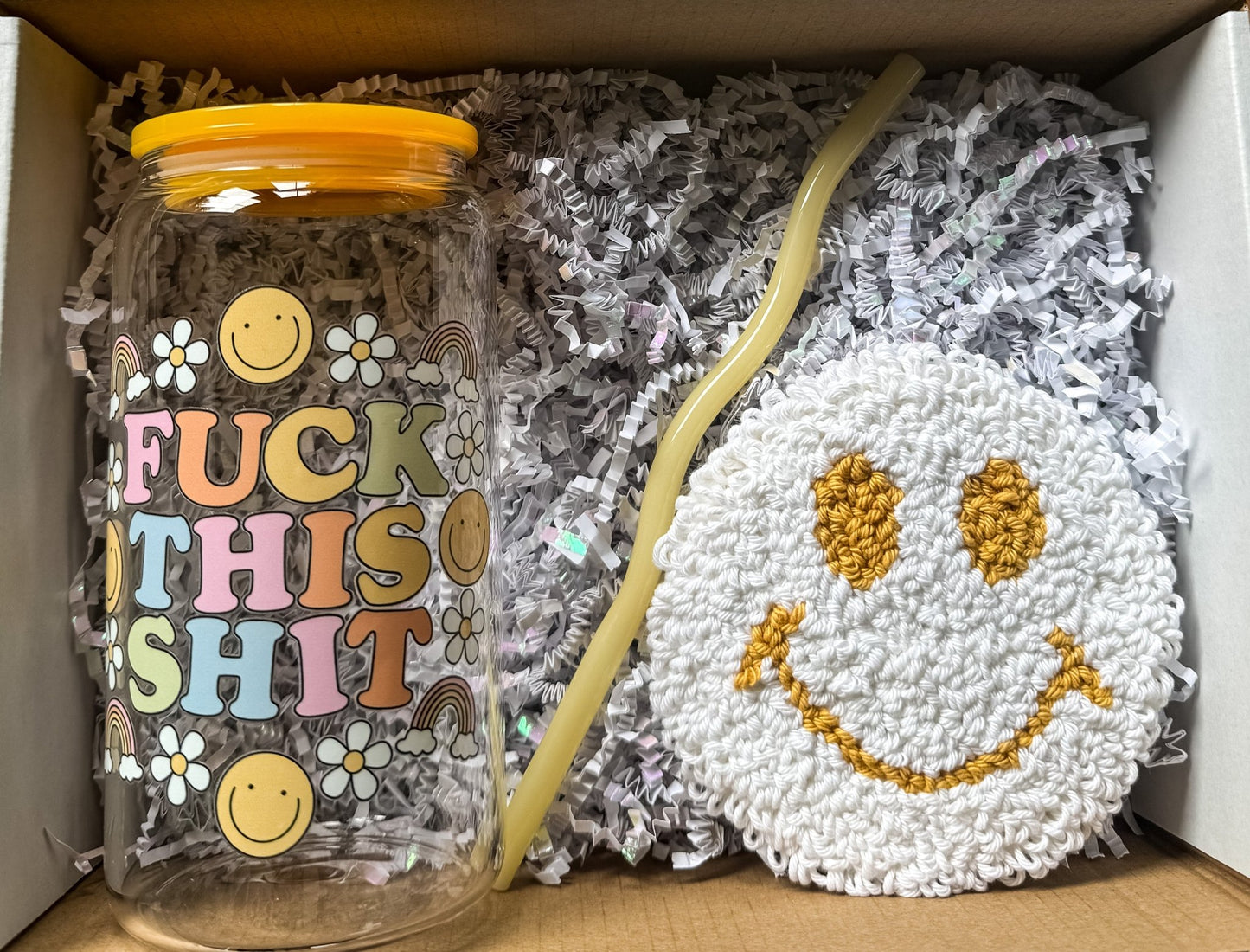 Fuck This Shit Glass Bundle 16 oz - Creative Sara Boutique