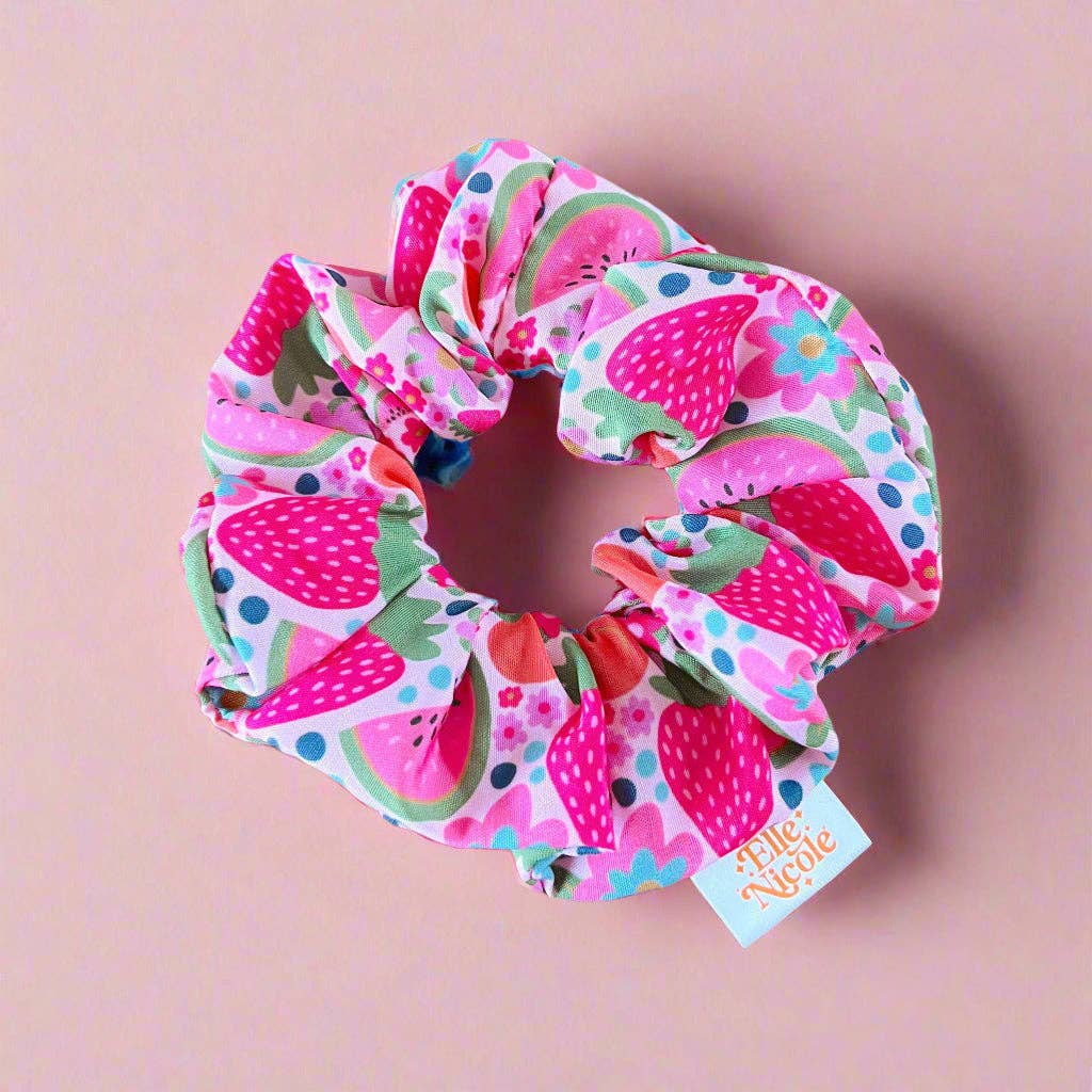 Scrunchie - Fruit Market - Hair Accessory - Creative Sara Boutique